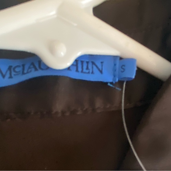 J McLaughlin Elegant Brown Midi Dress Small NWT - Picture 7 of 9